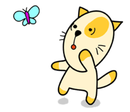 empty-headed cats sticker #445880