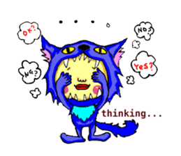 Daily life pleasant leisurely sticker #446209