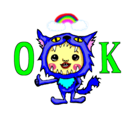 Daily life pleasant leisurely sticker #446210