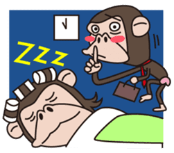 Mr.Chimpanzee sticker #446665