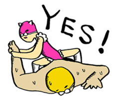 Good friend professional wrestling sticker #446768