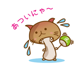 Mushroom-cat sticker #447214