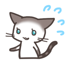 pretty cat sticker #447426