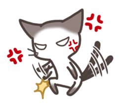 pretty cat sticker #447434