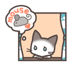 pretty cat sticker #447443