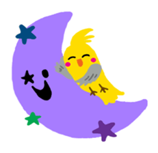 Happy chubby bird. sticker #447492