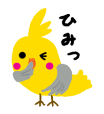 Happy chubby bird. sticker #447514