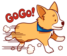 Stickers of Welsh Corgi sticker #447831