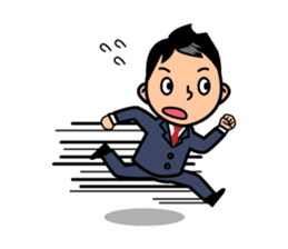 Mr. Abe of business sticker #448372