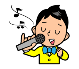 Mr. Abe of business sticker #448394