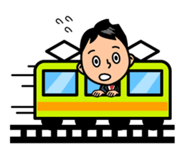 Mr. Abe of business sticker #448397