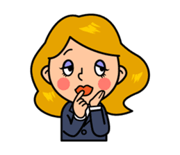 Mr. Abe of business sticker #448399