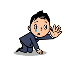 Mr. Abe of business sticker #448404