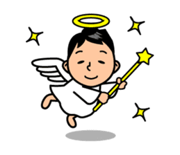 Mr. Abe of business sticker #448406