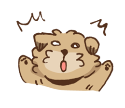 Chibi pet dog sticker #449258