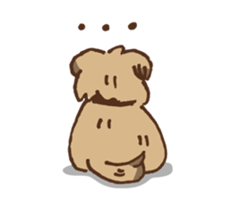 Chibi pet dog sticker #449277