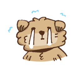 Chibi pet dog sticker #449282