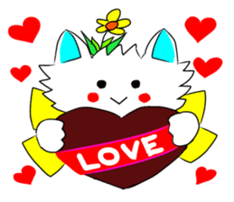 Pudding-chan kitten sticker #449649