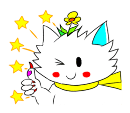 Pudding-chan kitten sticker #449650