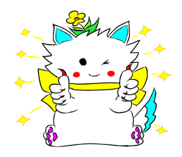 Pudding-chan kitten sticker #449651