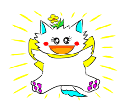 Pudding-chan kitten sticker #449652