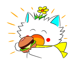 Pudding-chan kitten sticker #449655