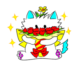 Pudding-chan kitten sticker #449656