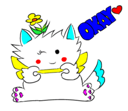 Pudding-chan kitten sticker #449659