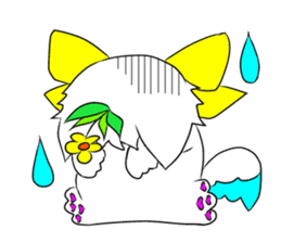 Pudding-chan kitten sticker #449664