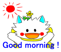 Pudding-chan kitten sticker #449665