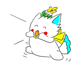 Pudding-chan kitten sticker #449669