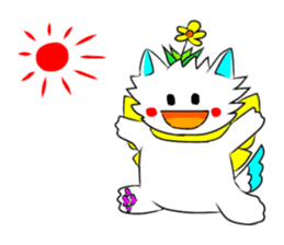 Pudding-chan kitten sticker #449673