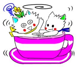 Pudding-chan kitten sticker #449680