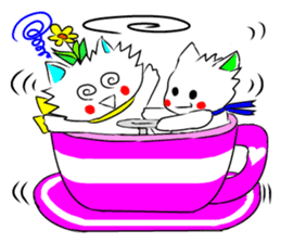 Pudding-chan kitten sticker #449680
