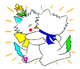 Pudding-chan kitten sticker #449683