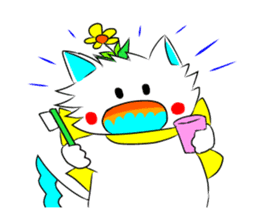 Pudding-chan kitten sticker #449685