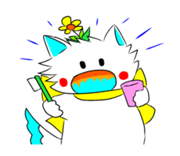 Pudding-chan kitten sticker #449685