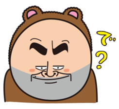 Mr.Bear and Rabbit sticker #449884