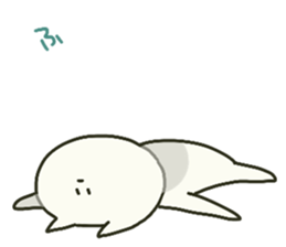 White cat sticker #449928