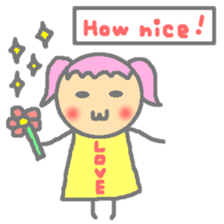 Momosan(English ver.) sticker #450050