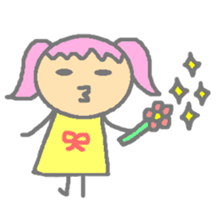 Momosan(English ver.) sticker #450052