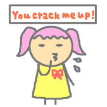 Momosan(English ver.) sticker #450056