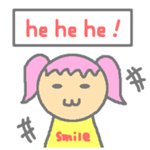 Momosan(English ver.) sticker #450075