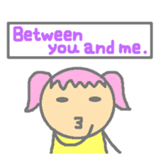 Momosan(English ver.) sticker #450084