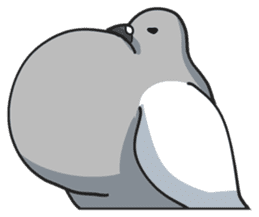 LOVE pigeons sticker #450991