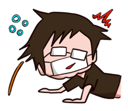 Hikari and kageo sticker #451256