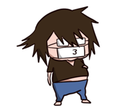 Hikari and kageo sticker #451262