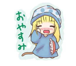 Kura on kitten sticker #451672