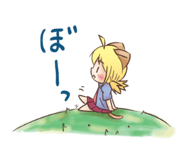 Kura on kitten sticker #451688