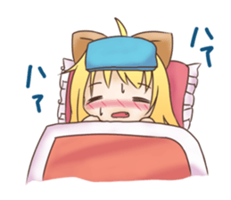 Kura on kitten sticker #451689